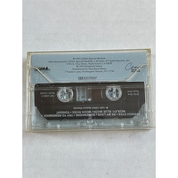 Placido Domingo ongs of Love Cassette Tape 1995 CEMA Special Markets - Picture 6 of 6